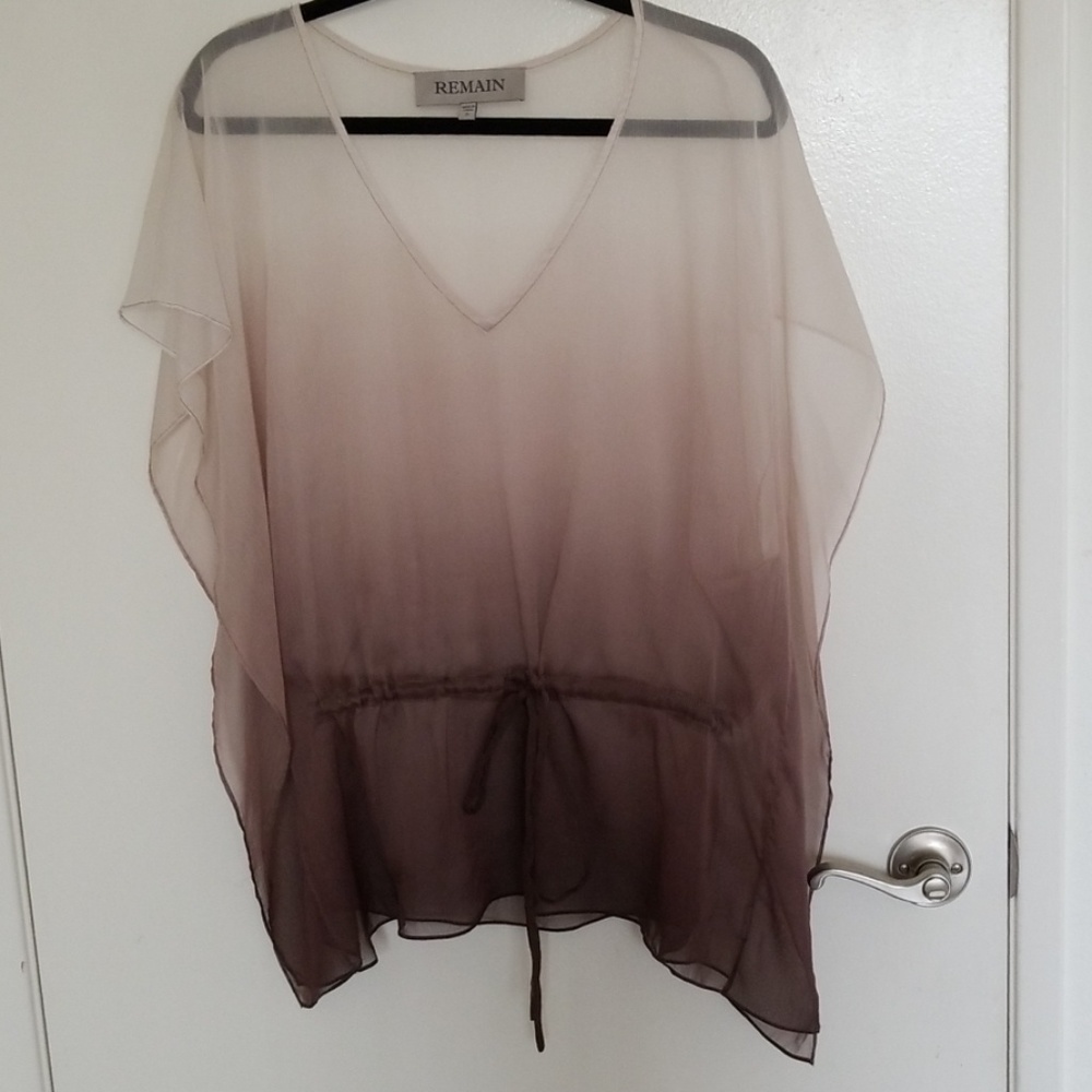 REMAIN  sheer top